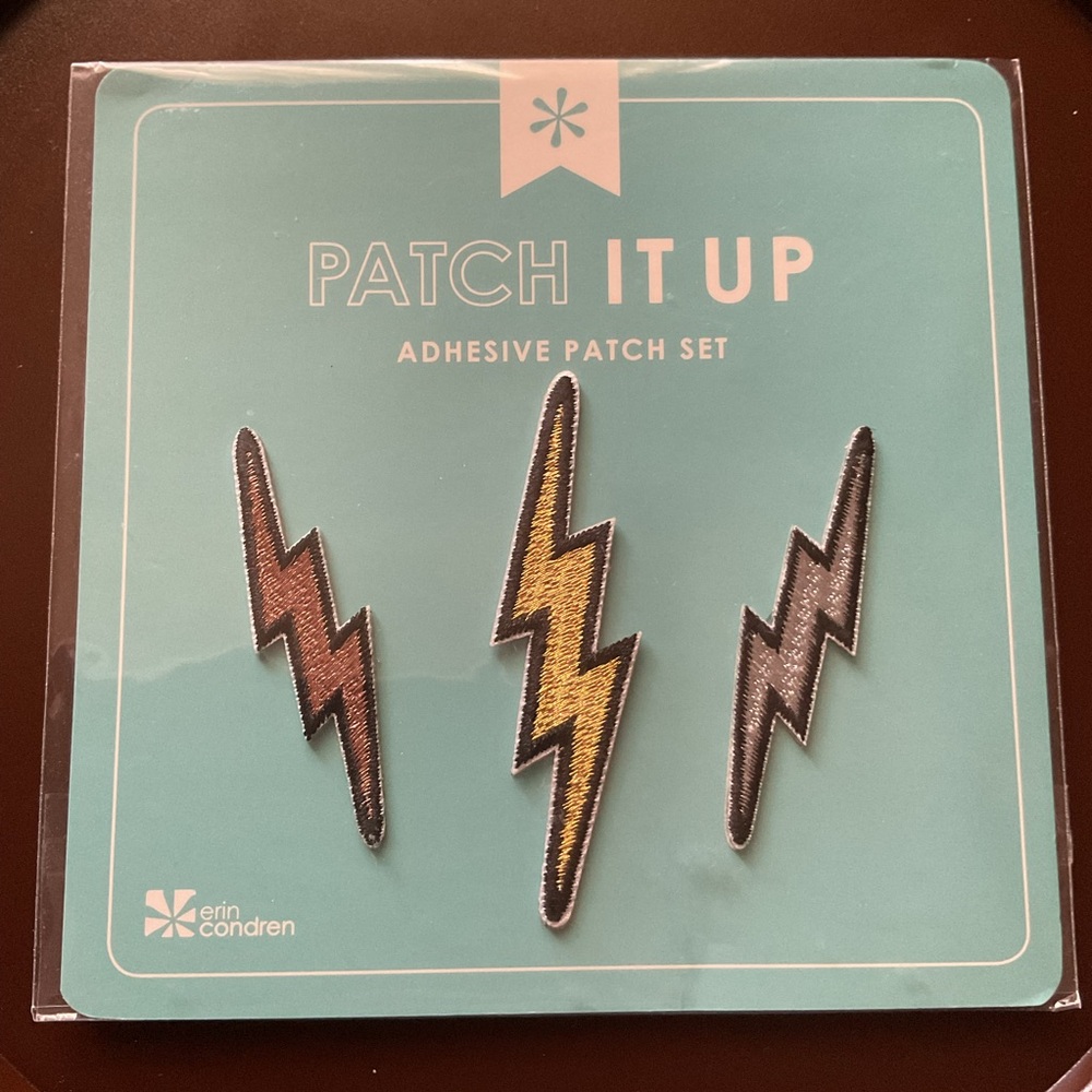 ⚡️Cute adhesive lighting bolt patches⚡️